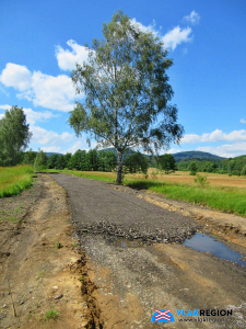 Úsek Svor - Cvikov - výstavba cyklostezky